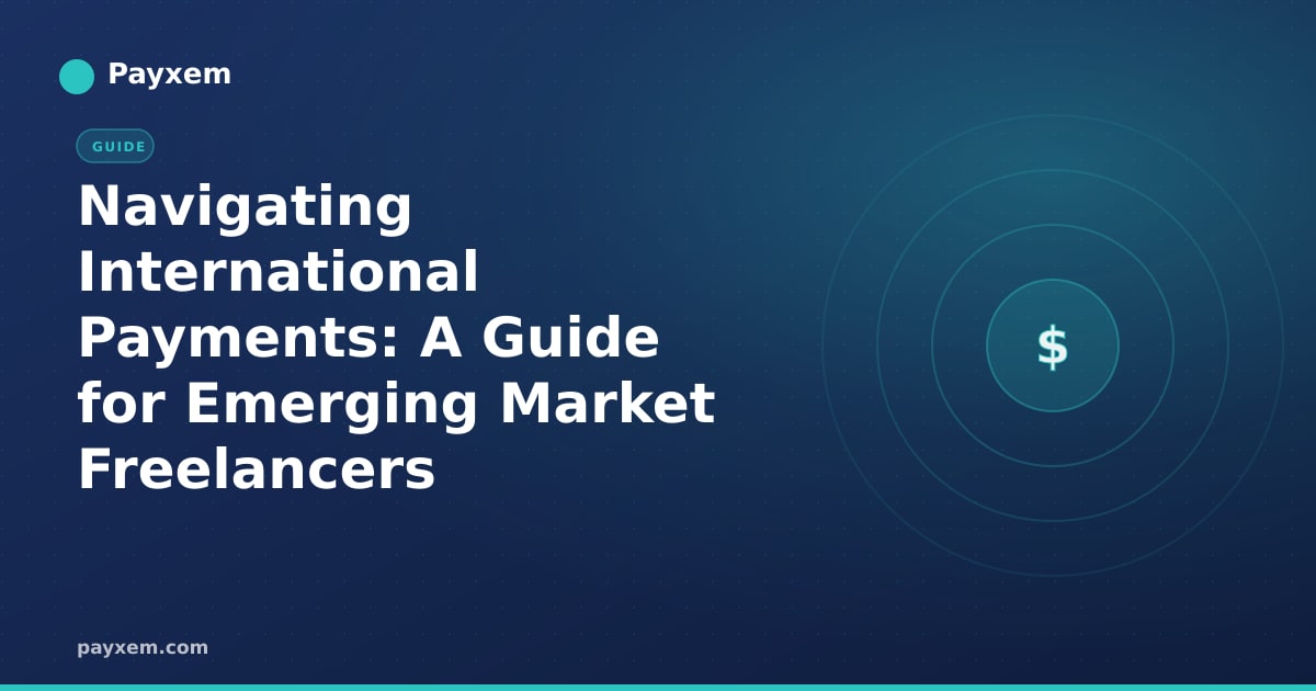 Navigating International Payments: A Guide for Emerging Market Freelancers